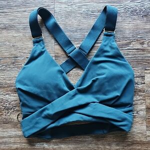 BuffBunny Teal Candywrap Sports Bra